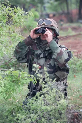 Bild: Sicher getarnt bei Wind und Wetter