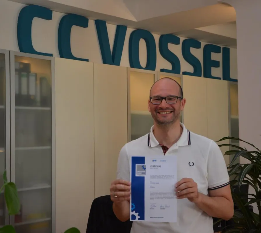 Carsten C. Vossel, Geschäftsführer der CCVOSSEL GmbH