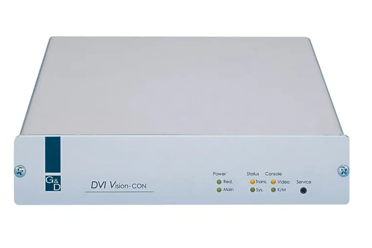 Bild: Digitaler KVM-Extender überträgt  DVI verlustfrei bis 100 Meter über CAT5-Kabel