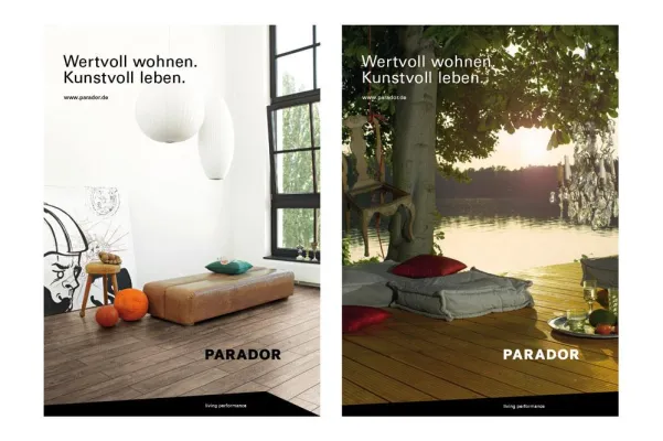 Bühne frei – Neues Corporate Design von Martin et Karczinski stärkt die Marke Parador Bild: Bühne frei – Neues Corporate Design von Martin et Karczinski stärkt die Marke Parador