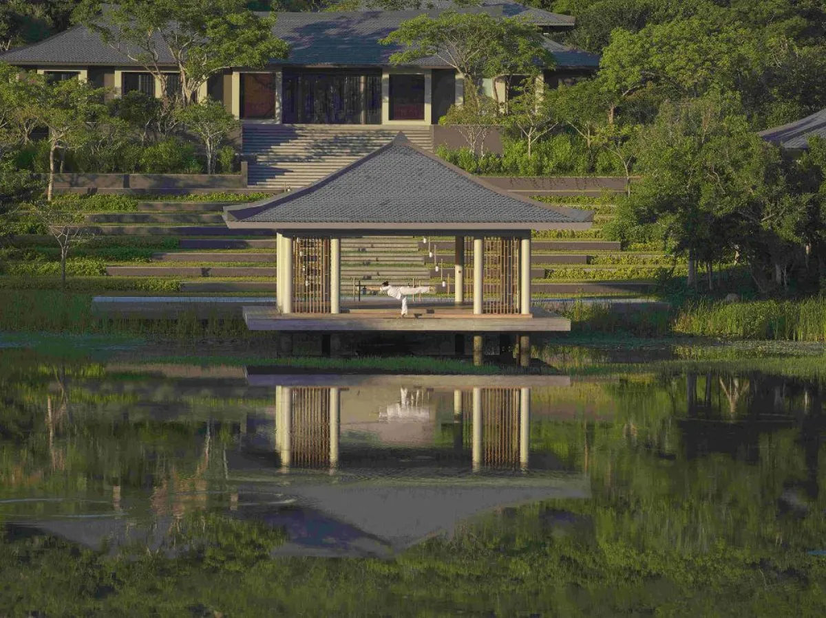 Amanoi: Yoga-Pavillon des Aman Spa