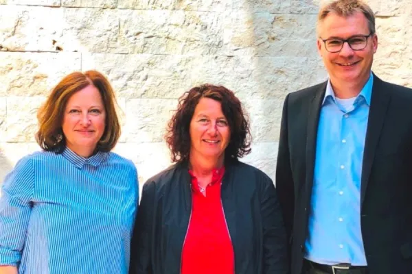 Bild: Landtagsabgeordnete Petra Krebs zu Gast in der Stiftung Liebenau