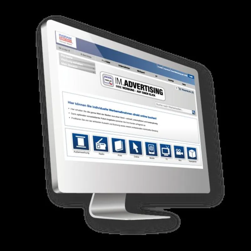 Der IM.Advertising-Marketing-Konfigurator auf Basis der Technologie von crossvertise.com