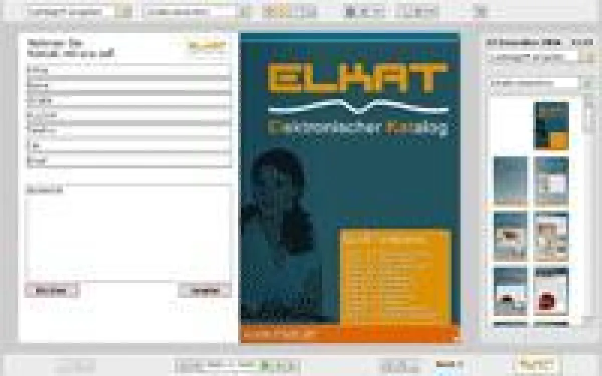 Online blättern wie in einem realen Druckerzeugnis mit Elkat