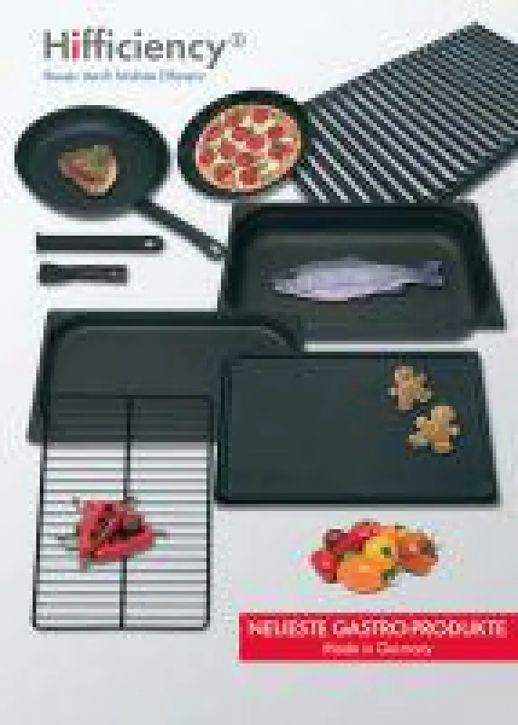 Neue Antihaftbeschichtungen für Pfannen, Backbleche, Grillroste, Pizzableche.
