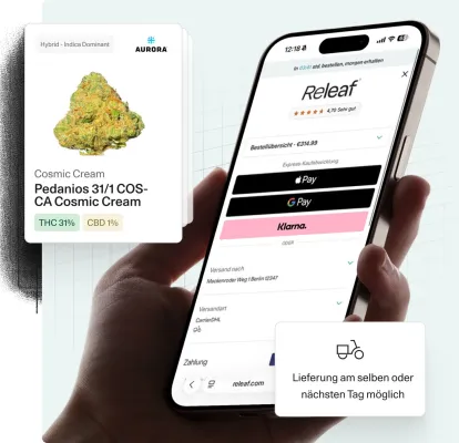Bild: Releaf revolutioniert den Zugang zu medizinischem Cannabis in Deutschland