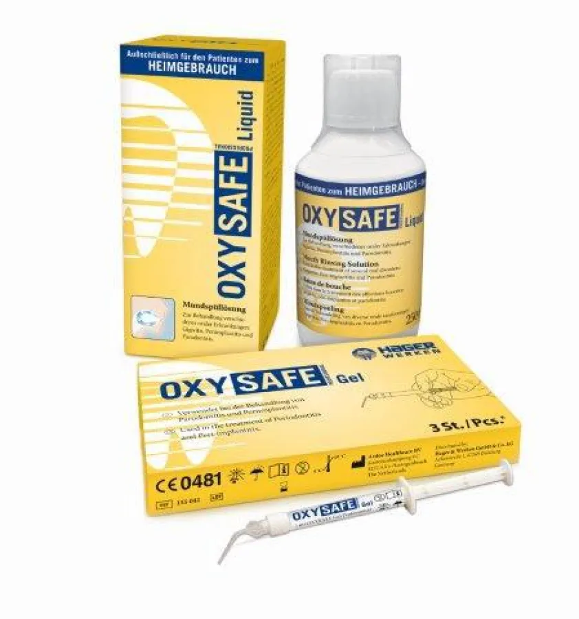 Die neuen OXYSAFE Produkte mit Aktivsauerstoff.