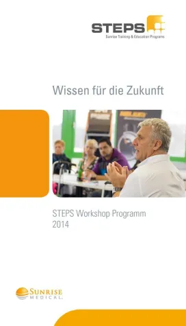Bild: Sunrise Medical geht 2014 mit neuem STEPS Seminarprogramm an den Start