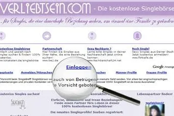 Betrüger nutzen Singlebörsen Bild: Betrüger nutzen Singlebörsen