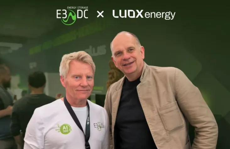 Bild: E3/DC integriert den Stromtarif LUOX Dynamisch in das eigene  Energiemanagementsystem