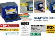 Bild: BradyPrinter S3100 für die Sicherheits- und Gebäudekennzeichnung
