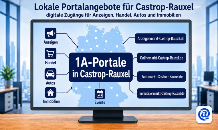 Castrop-Rauxel erhält lokale Portalübersicht für Angebote, Anzeigen und Wohnen Bild: Castrop-Rauxel erhält lokale Portalübersicht für Angebote, Anzeigen und Wohnen