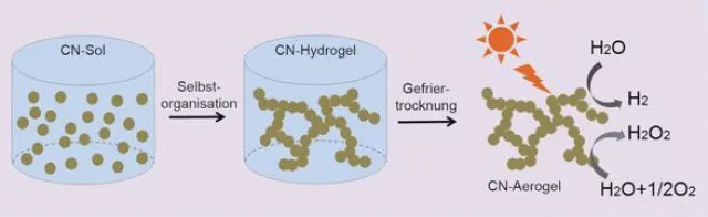 Bild: Leichte Katalysatoren für die künstliche Photosynthese