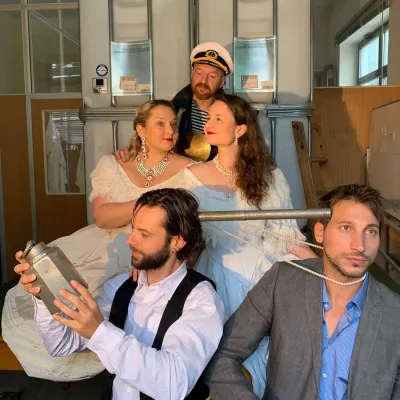 "MondScheinExpress" feiert Jubiläum der Mondlandung Bild: "MondScheinExpress" feiert Jubiläum der Mondlandung