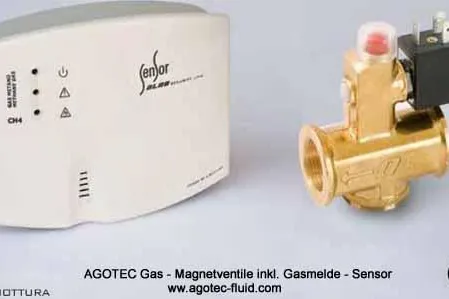 Bild: AGOTEC Erdgas Magnetventil mit Sensotronik bringt mehr Sicherheit in die Haustechnik