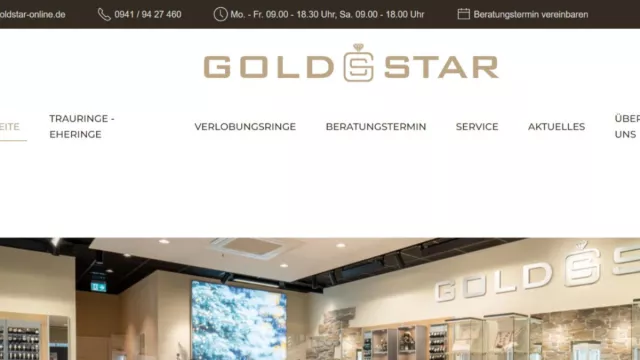 Bild: GOLDSTAR Regensburg: Exklusive Trauringe, Uhren & Schmuck für jeden Anlass