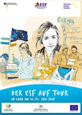 Bild: Der ESF zu Gast auf der Landesgartenschau Lahr: Berufsausbildung.IT informiert über IT-Karrieremöglichkeiten