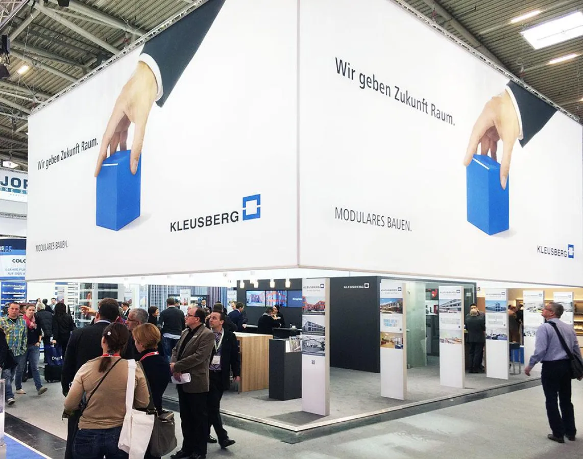 KLEUSBERG: Messestand BAU 2015