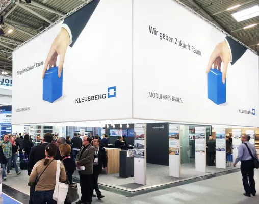 Bild: KLEUSBERG verbucht Besucherrekord auf der BAU 2015 in München