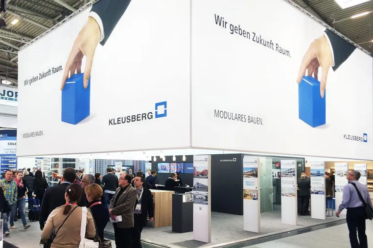 Bild: KLEUSBERG verbucht Besucherrekord auf der BAU 2015 in München