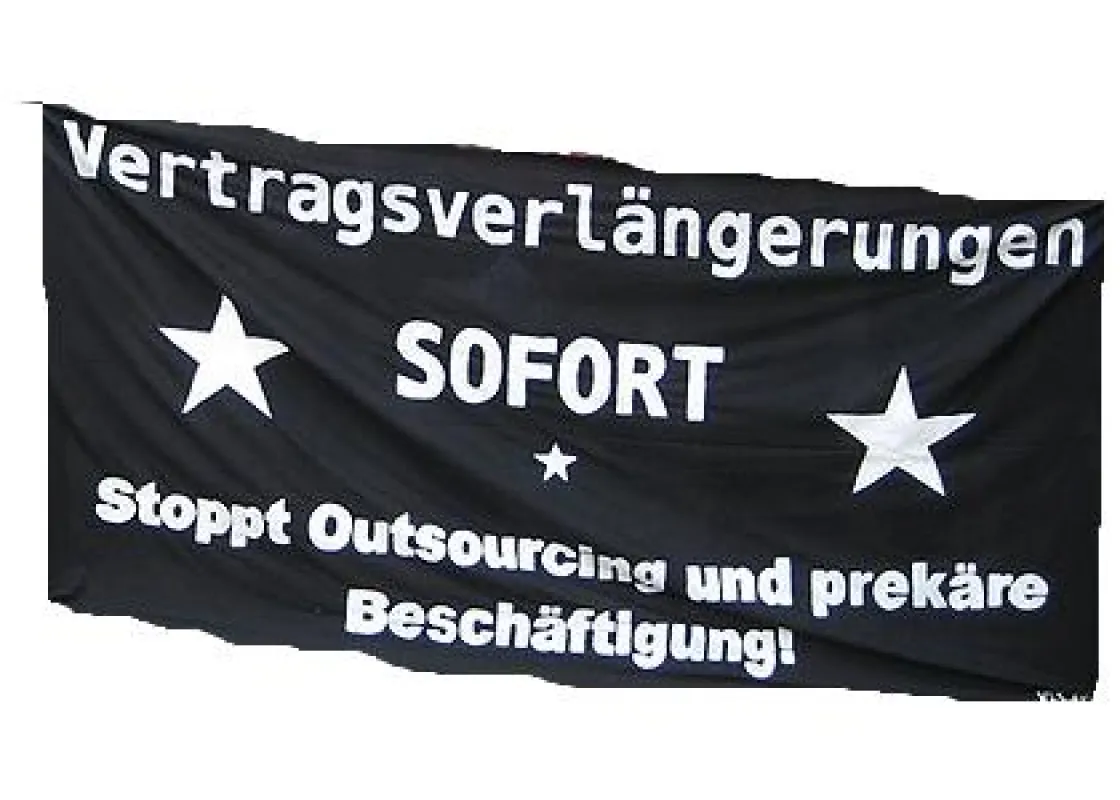 Transparent der Beschäftigten mit ihrer primären Forderung!