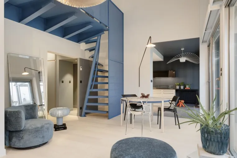 Bild: Mehr Wohnraum auf nur 1 qm - die Treppe, die Grundrisse neu denkt