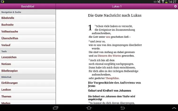 Bild: „BasisBibel Lite“ zum 6.000. Fan der Facebook Seite