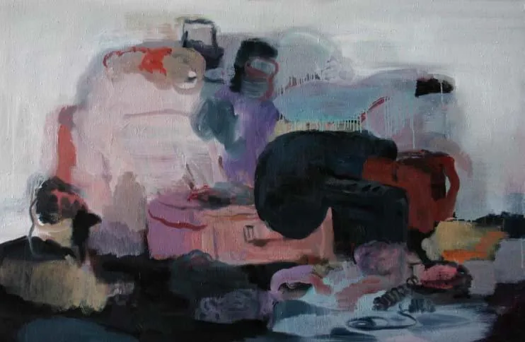 Bild: Ausstellung "still life" | Said Baal in WILDE GALLERY (21. Maerz - 26. April 2008)