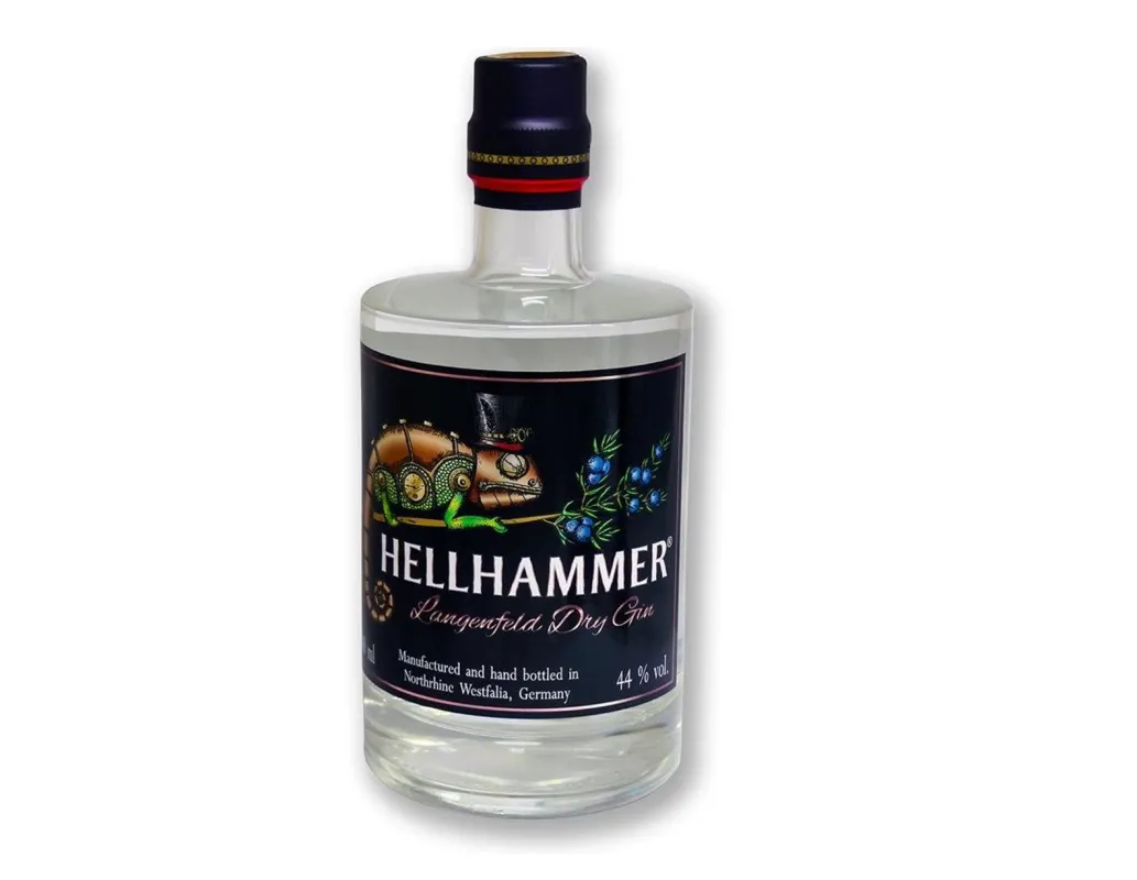 Hellhammer Langenfeld Dry Gin Flasche