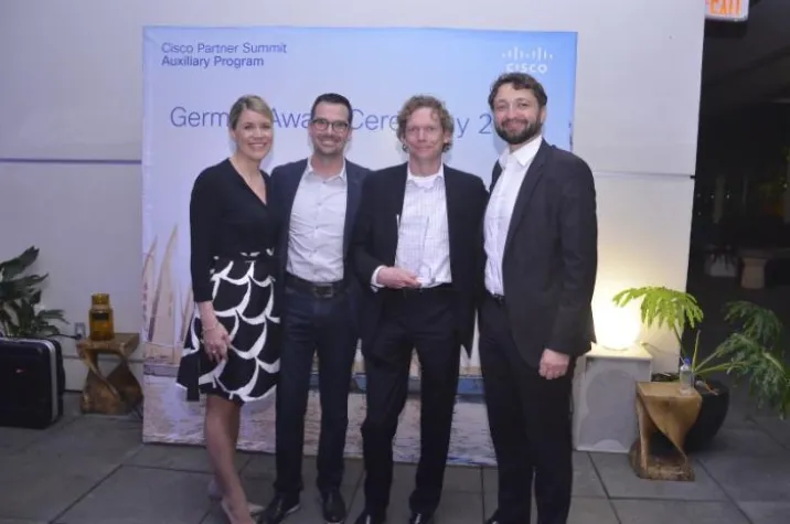 Bild: Controlware ist Cisco Partner des Jahres 2016 in Deutschland im Bereich Public Sector