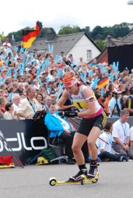 Die Weltelite der Ski-Jäger traf sich zum 5. ODLO City-Biathlon Bild: Die Weltelite der Ski-Jäger traf sich zum 5. ODLO City-Biathlon