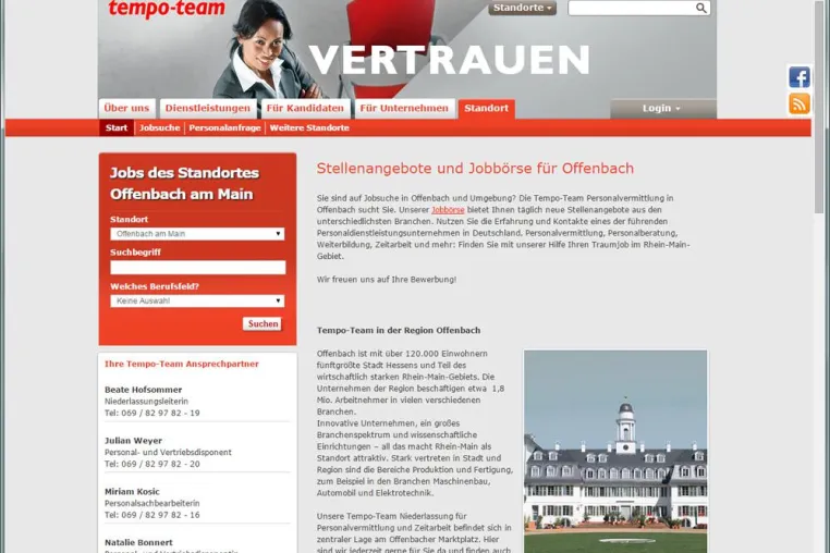 Bild: Karriere und Beruf: Offene Stellen und Jobs in Offenbach
