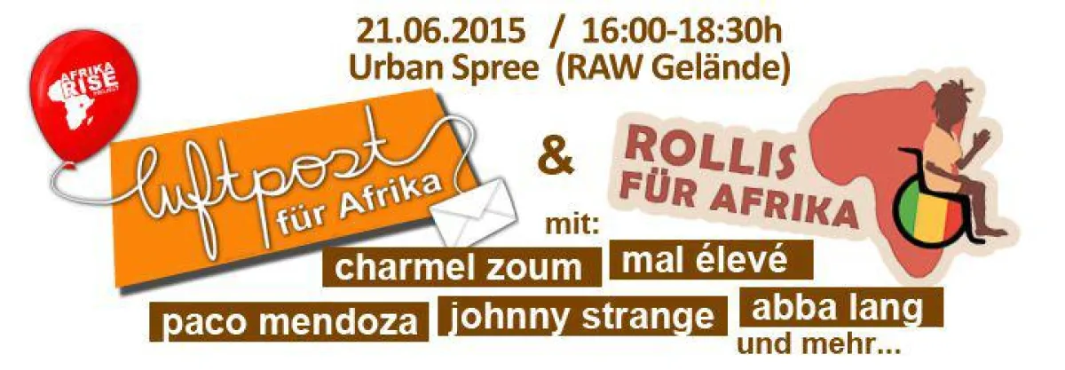 Afrika Rise e.V. und Rollis für Afrika e.V.