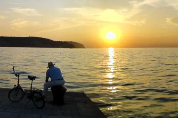 Bild: Mit dem Klapprad durch Istrien