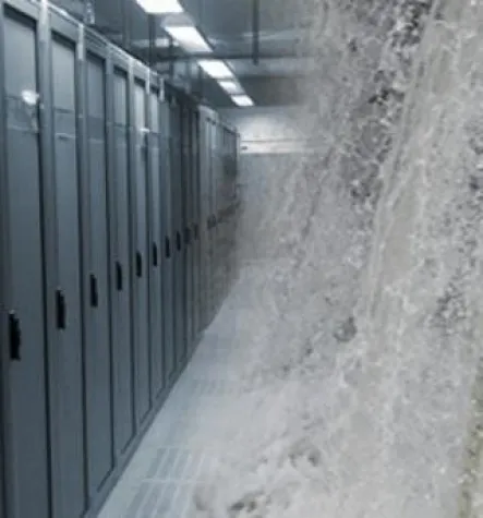 Bild: Serverraum Überwachung rund um die Uhr