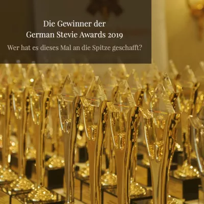 Bild: Stevie® Awards verkünden die Gewinner der German Stevie Awards 2019