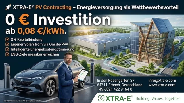 Bild: XTRA-E® PV Contracting – Energie als strategischer Wettbewerbsfaktor
