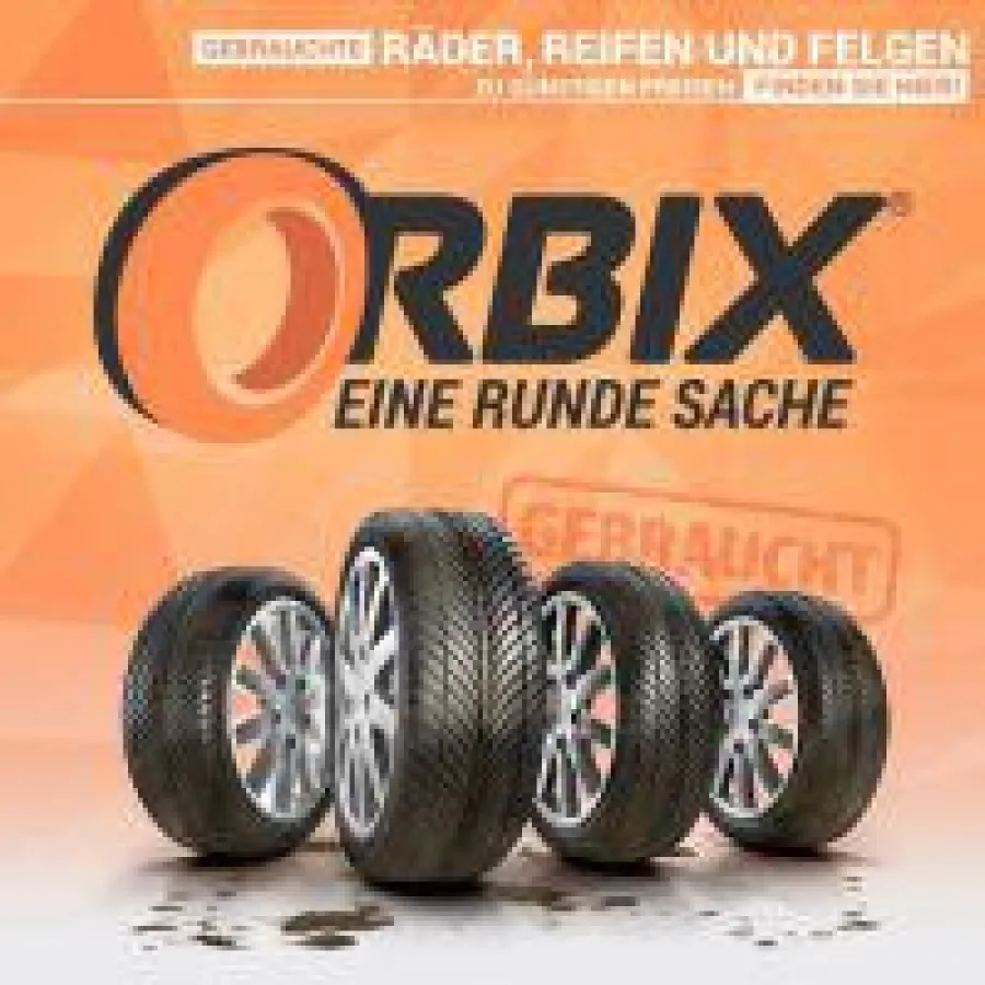 Orbix - die neue Plattform für gebrauchte Räder, Reifen und Felgen