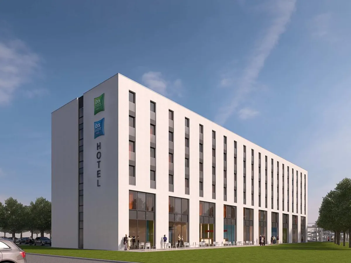 ibis Styles und ibis budget unter einem Dach - nicht nur architektonisch ein Highlight.