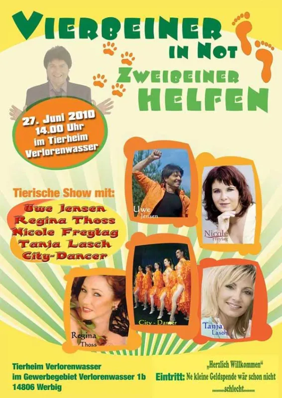 Vierbeiner in Not - Zweibeiner helfen - Sommerfest im Tierheim Verlorenwasser