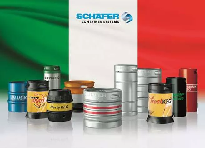 Bild: SCHÄFER Container Systems unterstützt Brauereien in Italien