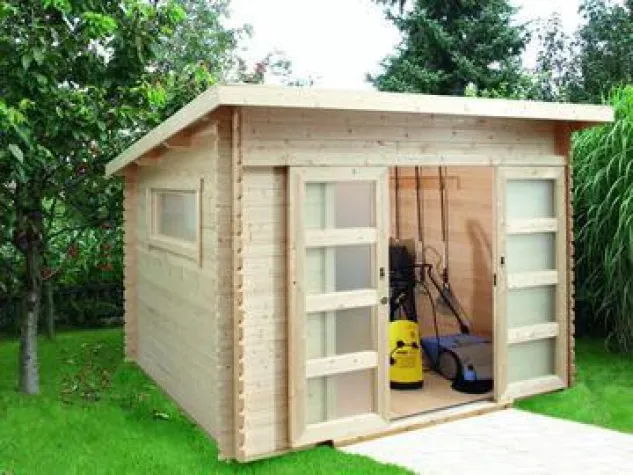 Bild: Pulti - 28 ST: Gartenhaus mit ansprechendem Pultdach