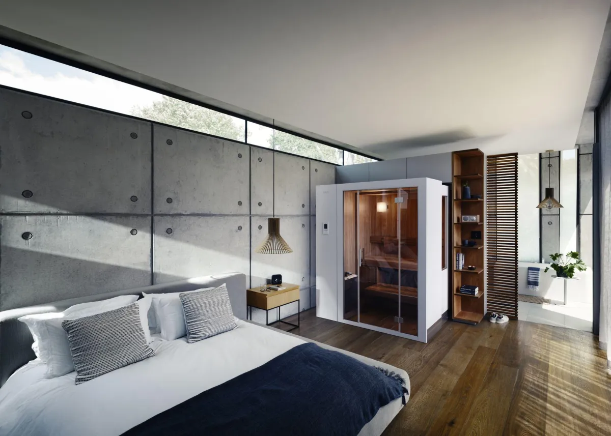 Sauna, überall dort wo bislang für eine Sauna kein Platz war: Die Sauna S1 von KLAFS