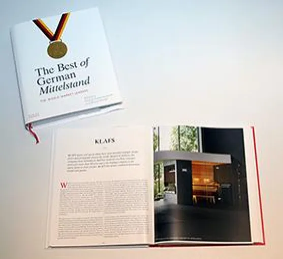 Bild: Der Name ist Programm: Neues Buch 'The Best of German Mittelstand' porträtiert KLAFS