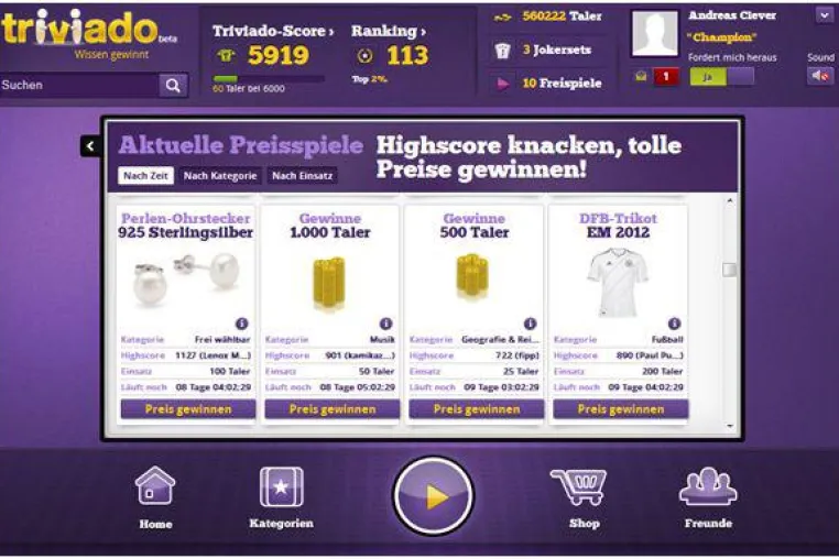 Bild: Damit Sie sich bei der EM nicht blamieren: triviado.com mit neuer Kategorie zur Fußball-Europameisterschaft