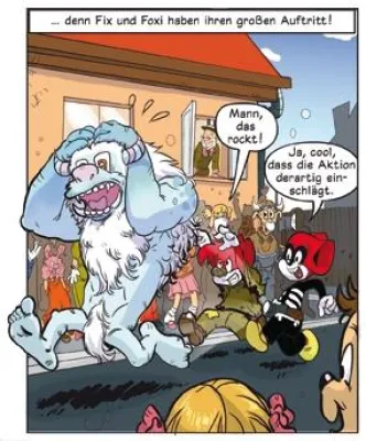 Bild: Fix & Foxi, Band 2: „Monströse Maskerade“ erscheint im Februar