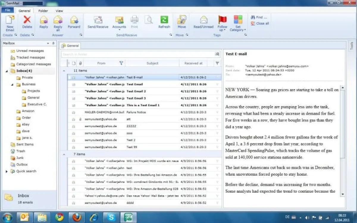 semyou - semMail - Cloud Email APP