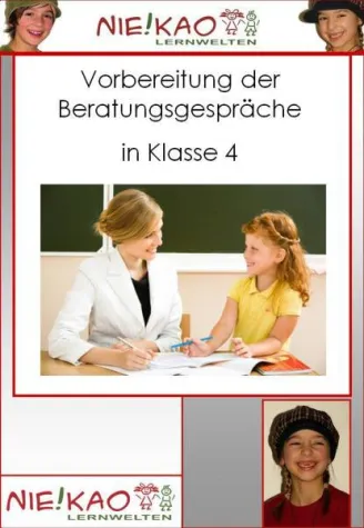 Vorbereitung der Beratungsgespräche in Klasse 4 Bild: Vorbereitung der Beratungsgespräche in Klasse 4