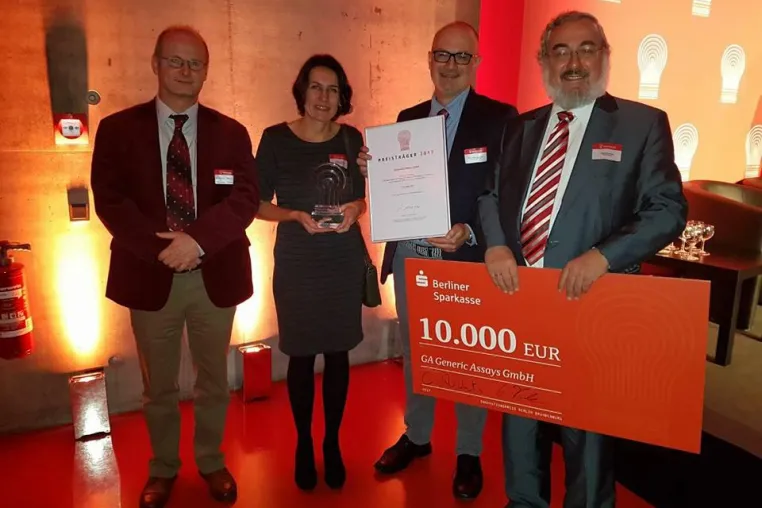 Bild: GA Generic Assays gewinnt Innovationspreis