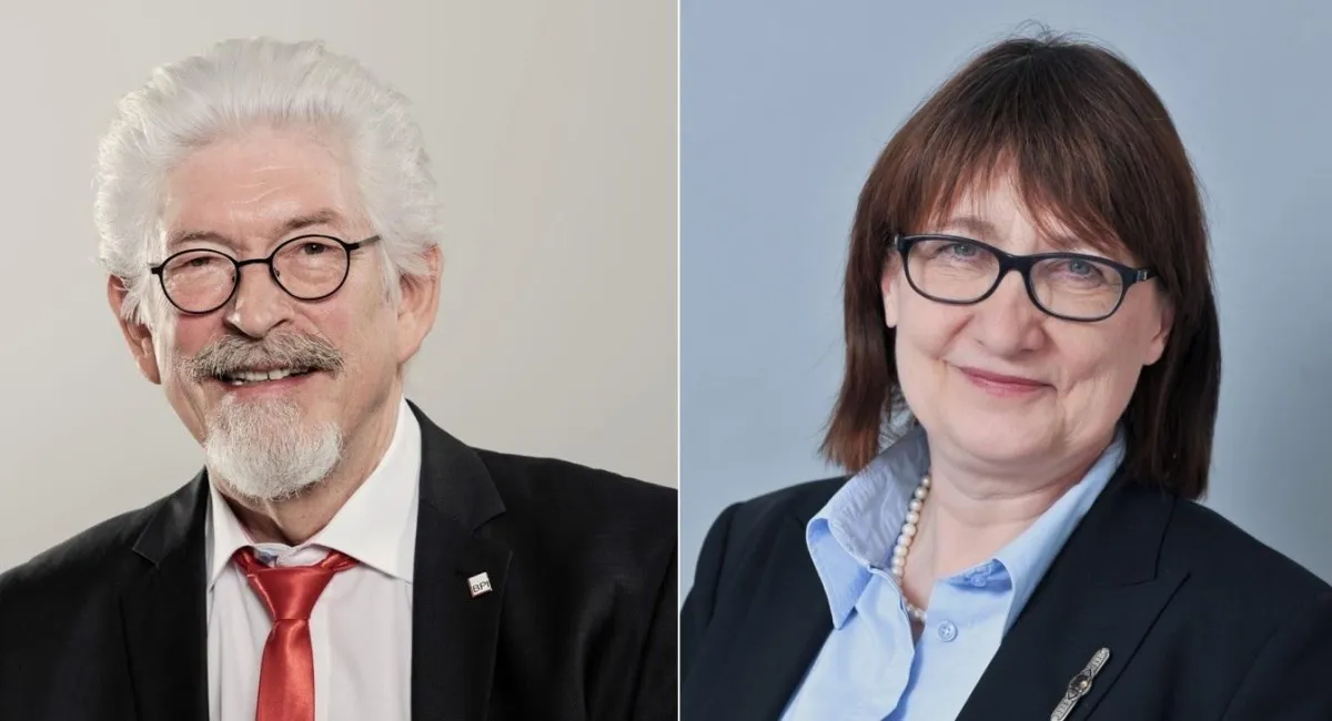 Der frühere BPI-Geschäftsführer Henning Fahrenkamp und Prof. Dr. Christine Lang (BELANO medical AG)